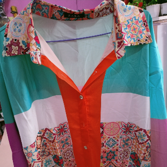 KEMEJA ZARA OVERSIZE