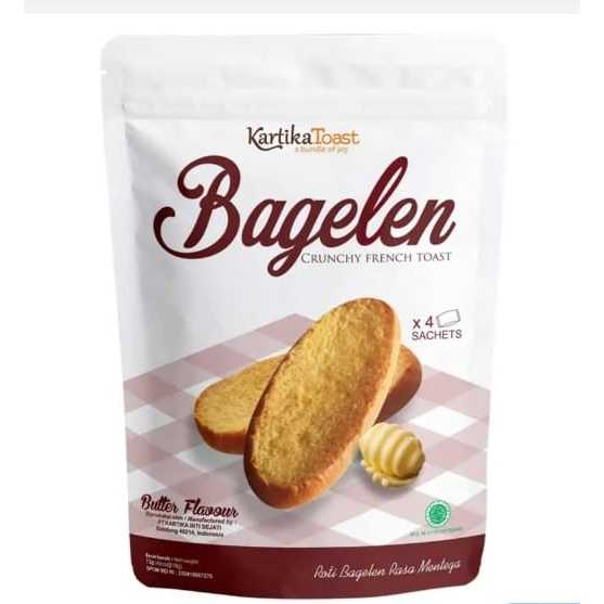 

Sale Stok ED November 2025 Kartika Toast Bagelen Butter Flavour 72g Kartika Toast Roti Bagelen