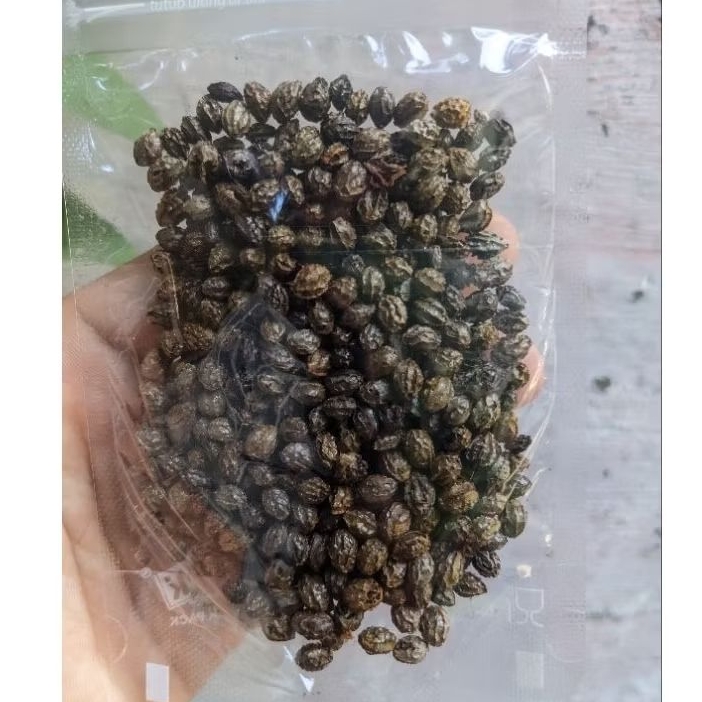 

Biji Pepaya Kering / Dried Pepaya Seeds 100 Gram