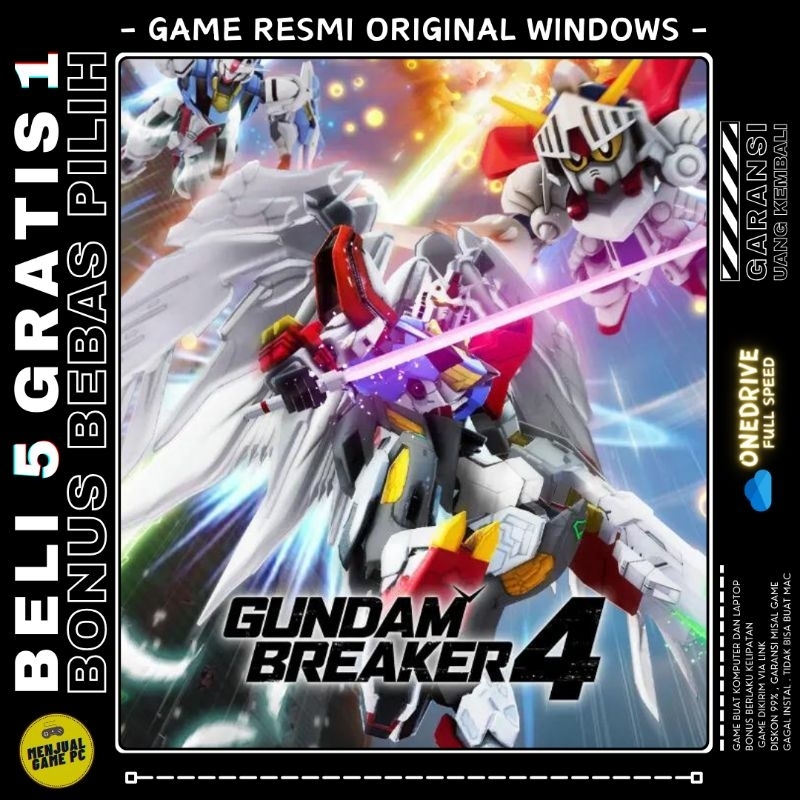 GUNDAM BREAKERS 4 - GAME LAPTOP - GAME PC - ORIGINAL WINDOWS
