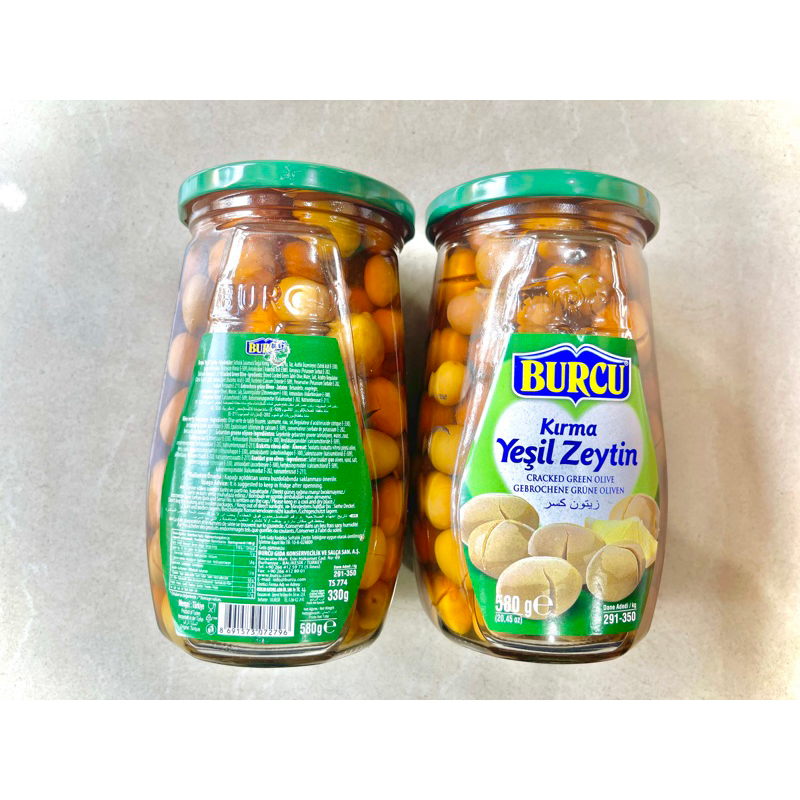 

Burcu Kurma Yesil Zeytin 580g