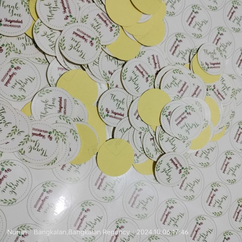 

Cetak STIKER BONTAX + POTONG BULAT