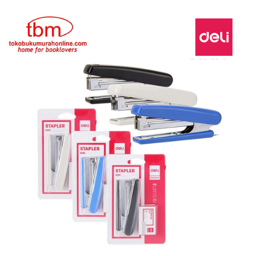

STAPLER SET + ISI STAPLES DELI 0251 HD-10 NO.10 KECIL