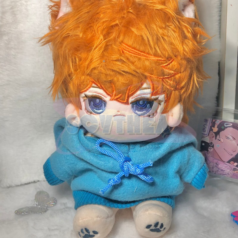 Childe Cotton Doll / Itadoll 20cm with Skeleton. Genshin Impact