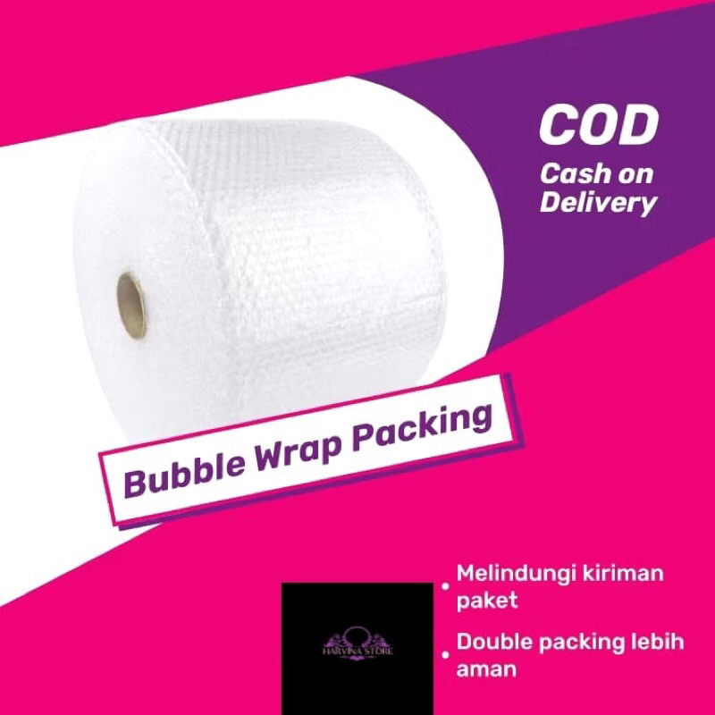 

Double Packing Bubble Wrap Extra Bubble Wrap Pengaman Packing