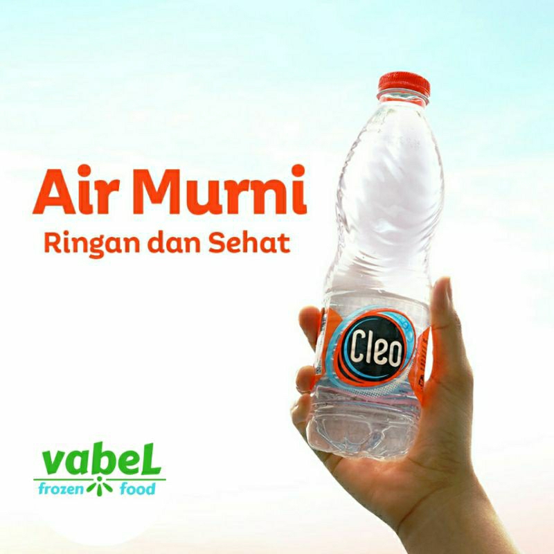 

Cleo Air Mineral 550ml isi 24