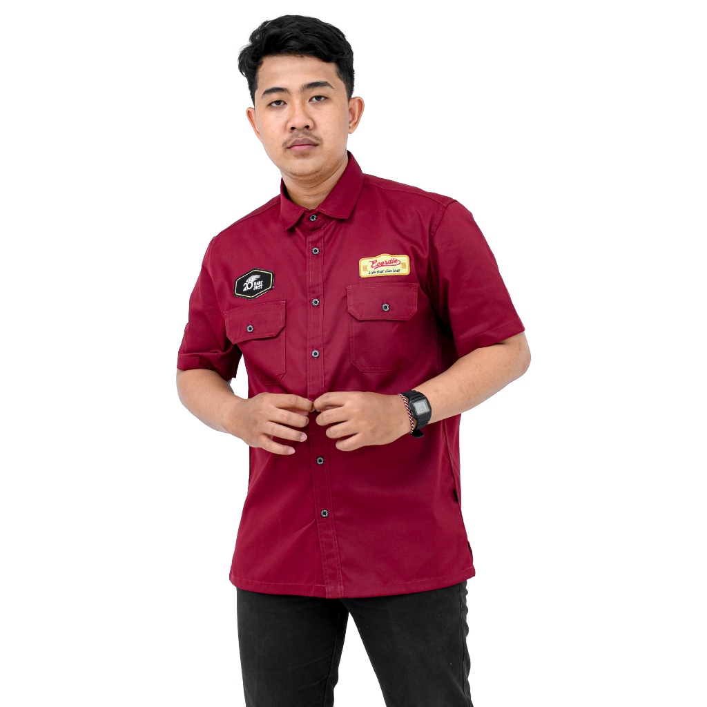 Ecordie '' MANIC '' Kemeja Workshirt