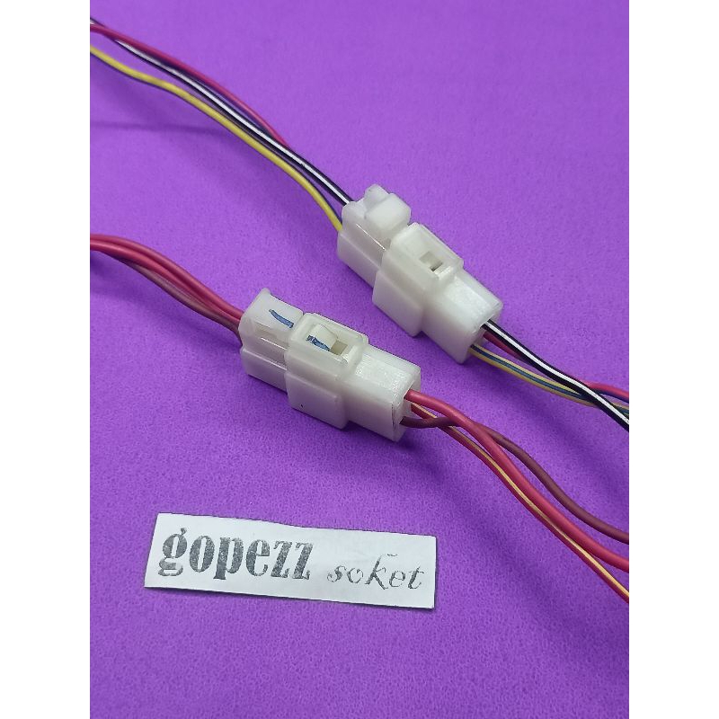 Soket Spull  spul Vixion old 2007-2012 sepasang male dan female.