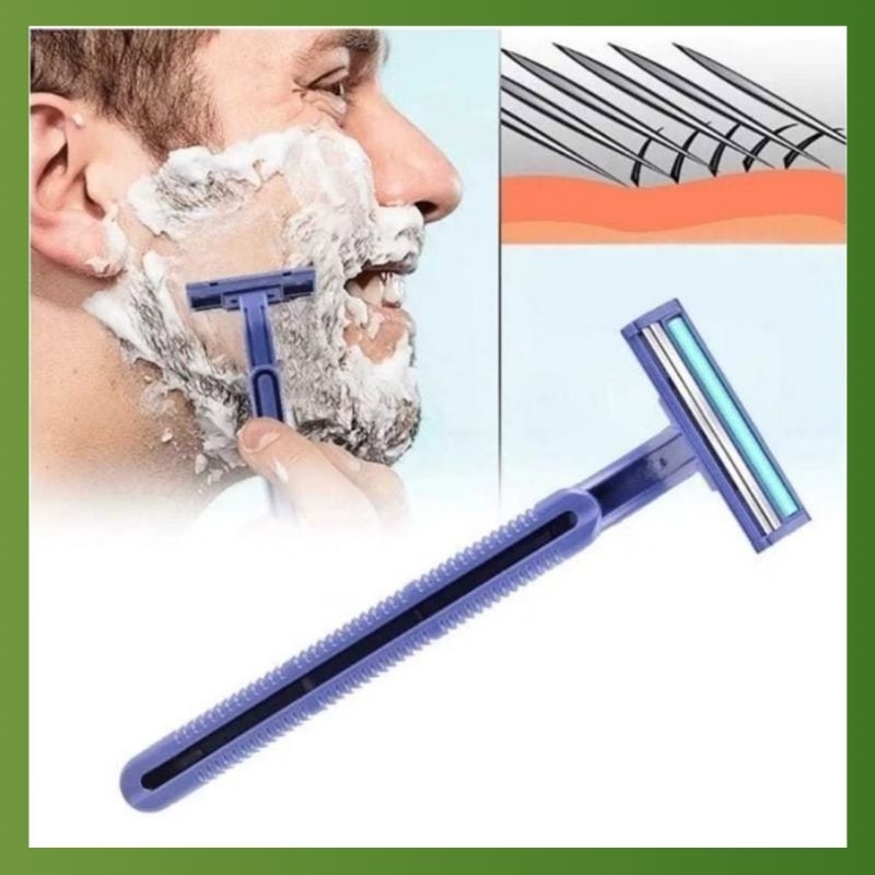 ALAT CUKUR KUMIS / ALAT CUKUR JENGGOT 2 MATA PISAU / PISAU CUKUR KUMIS / PENCUKUR KUMIS CUKURAN