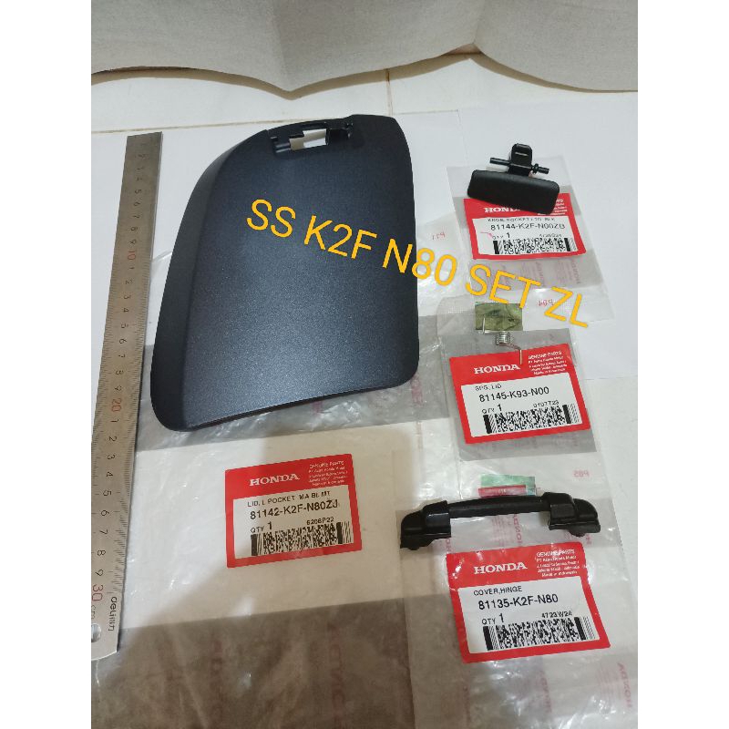 lid pocket set knob spring hinge rak saku laci set ensel engael sambungan knob gagang per biru dop d