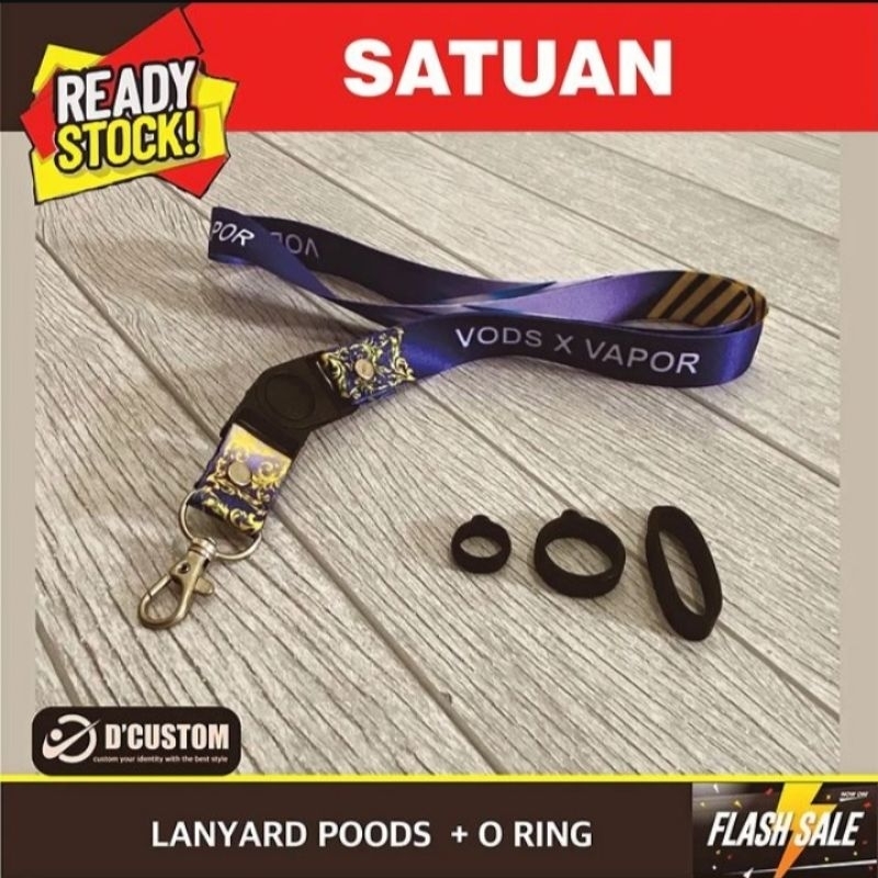 

lanyard Pod + O ring