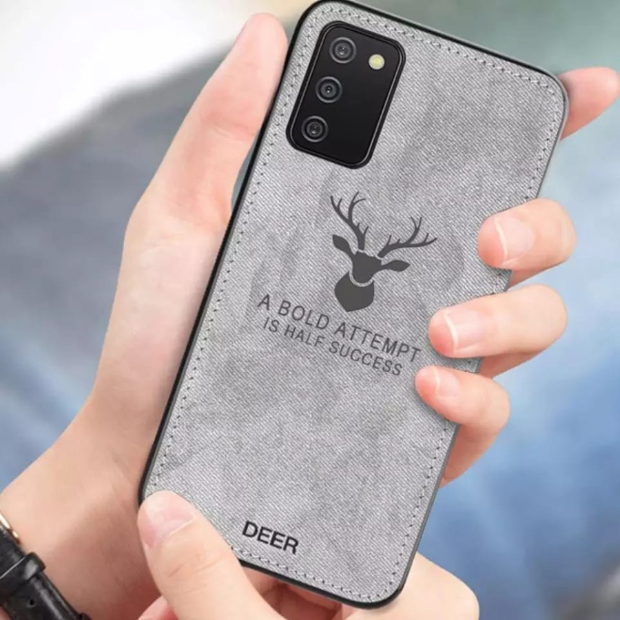 Promo Case DEER Samsung A02S / M02S / A03S / A14 Terbaru Softcase Jeans