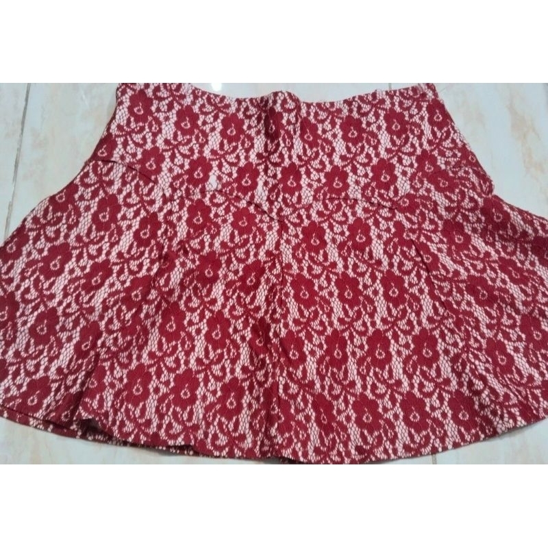 Rok Celana korea Brukat