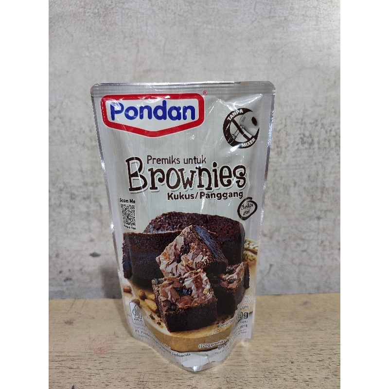 

brownies kukus/panggang pondan 230 gr
