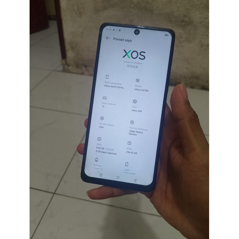 INFINIX NOTE 30 PRO MINUS LCD