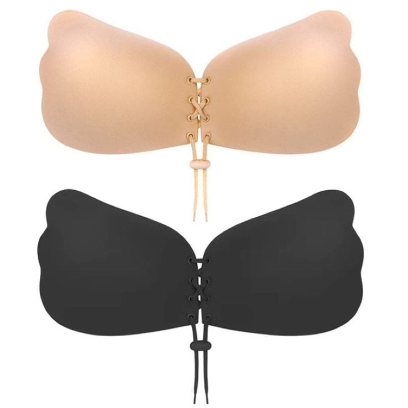 BRA STRAPLESS BUTTERFLY WING PUSH UP TEMPEL / BRA TANPA TALI