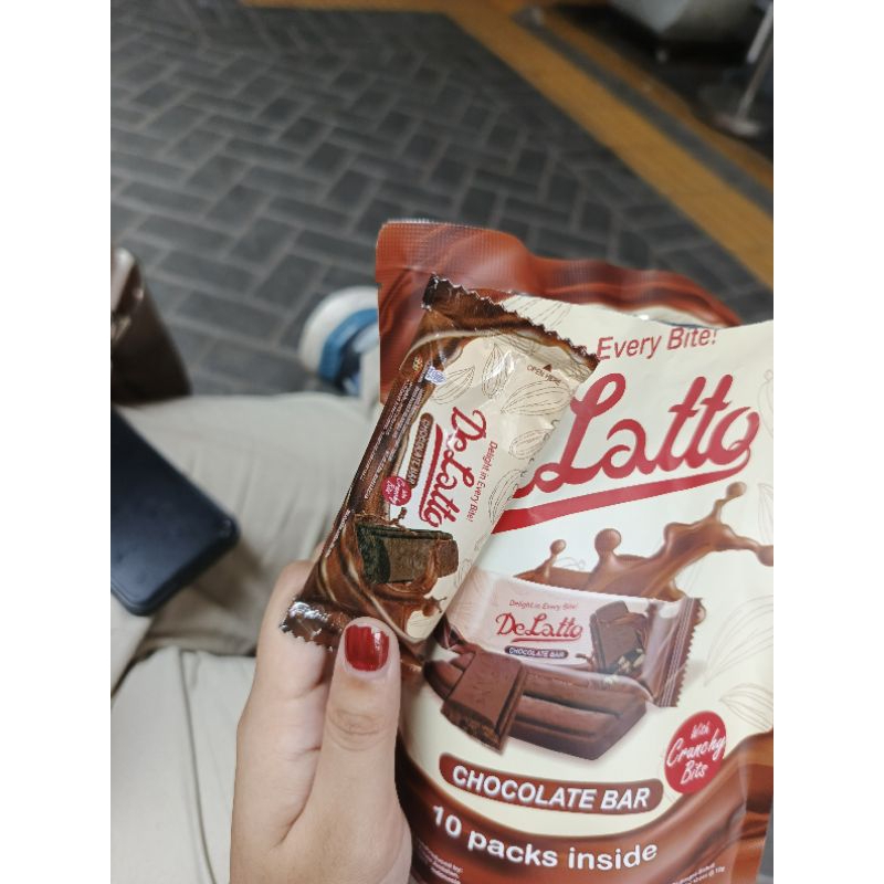 

Snacks De Latto Chocolate Bar with Crunchy Bites 10s - 120g