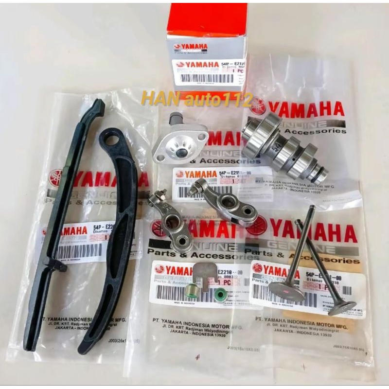 PAKET 6ITEM NOKEN AS 54P MIO J MIO GT 113 SOUL GT FINO FI 115  X-RIDE 115 ORI