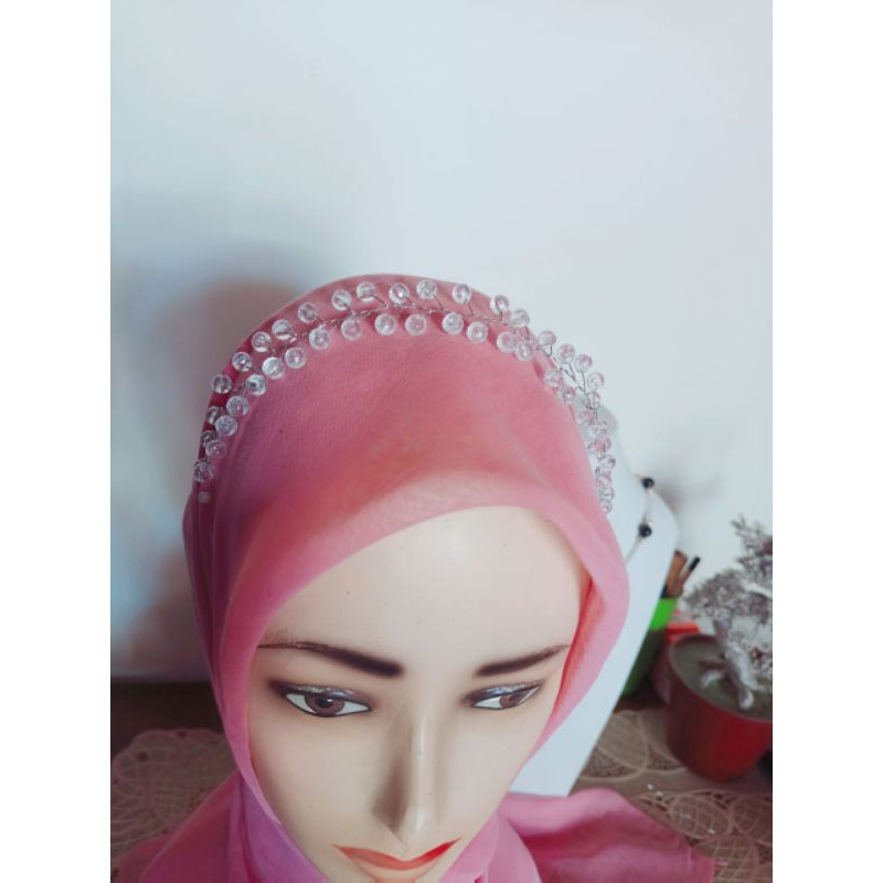 Headpiece Hijab | Headpiece hijab | Headpiece hiasan kepala | Hairpiece | Tiara rambut | Tiara headp