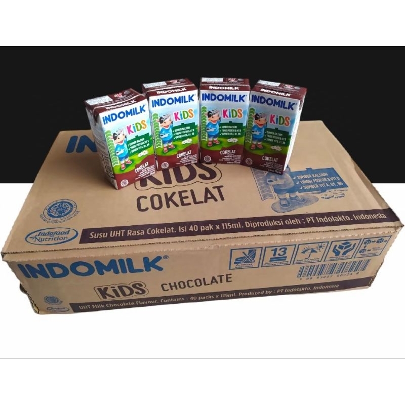 

susu indomilk coklat isi 40pcs