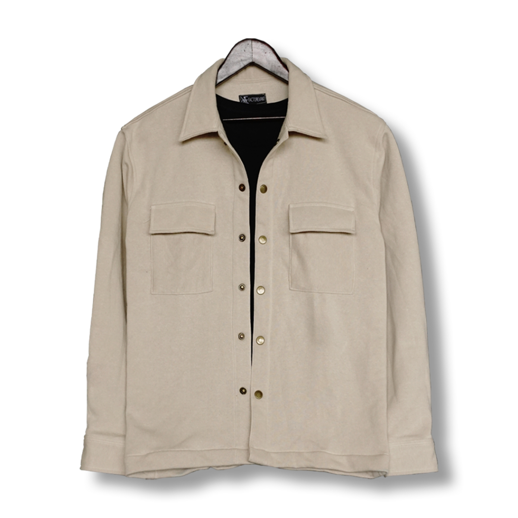 Shacket Jacket Fleece Big Size Jumbo M-5XL