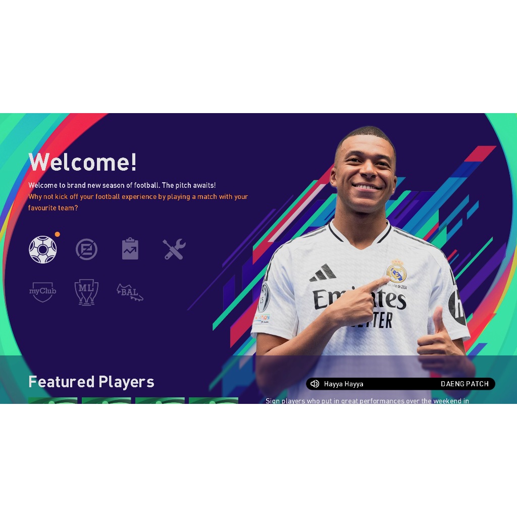 E FOOTBALL PES 2025 DAENG PATCH SUMMER EDITION FINAL UPDATE TRANSFER SEPTEMBER PS4 HEN via Flashdisk