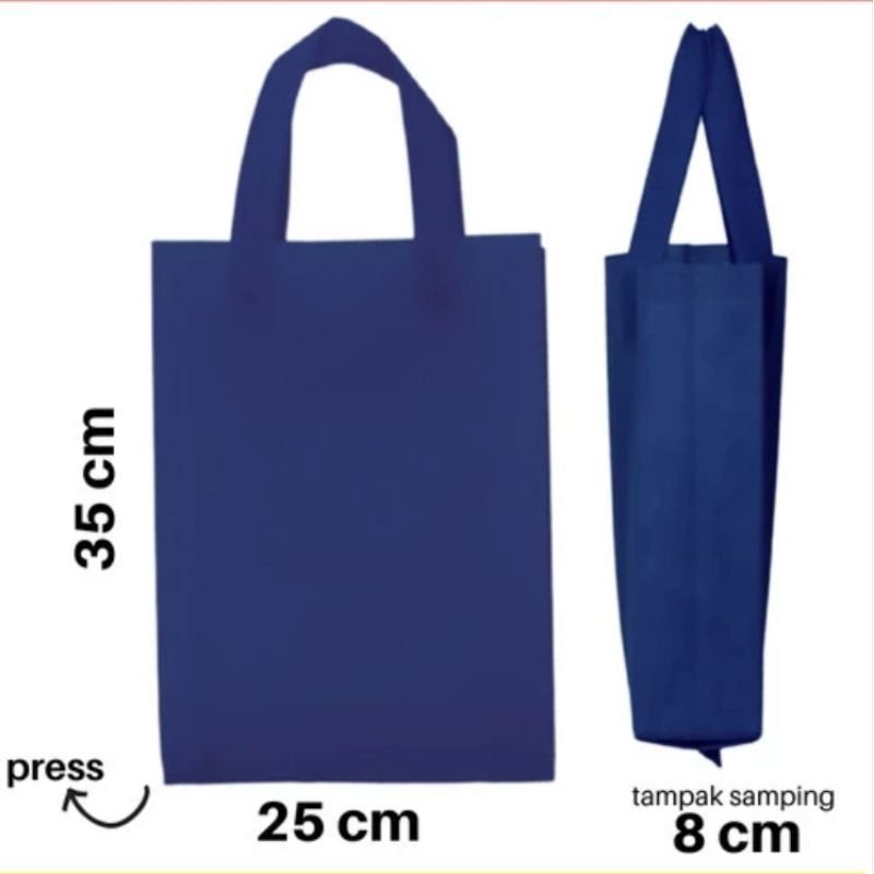 

Clouds Story - (12pcs) Tas Spunbond Goodie Bag HLS Uk. 25x35cm (Size M)