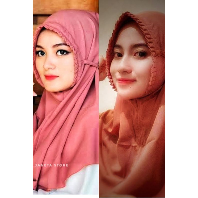 bergo maryam kriwil terbaru bergo lipit jilbab instan kcb hyget premium