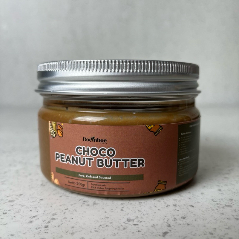 

BOEMBOE BY MOMTA - ORGANIC PEANUT BUTTER | MPASI | RESELLER RESMI