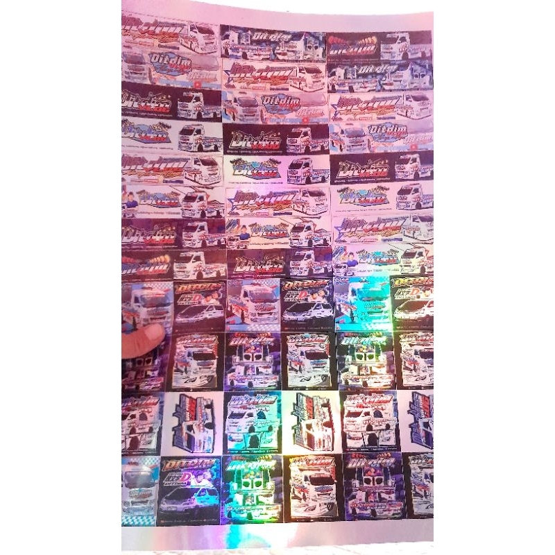 

STIKER TCI EDISI DITDIM PULL ORIGINAL ANTI AIR 48 PCS