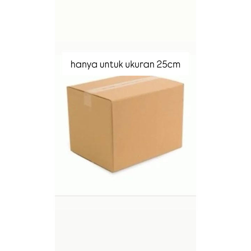 

kardus box untuk size tas 25cm