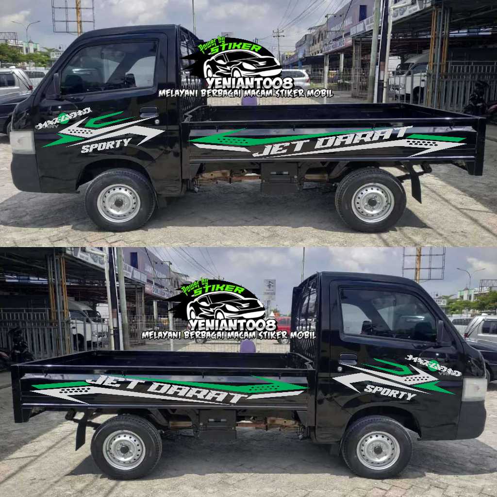 Stiker mobil pick up new carry stiker variasi body pick up new carry
