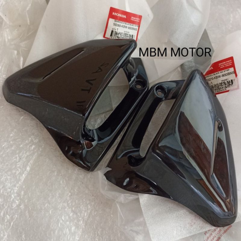 SHROUD SAYAP KUPINGAN KUPING TANGKI KANAN KIRI HONDA TIGER2000 LAWAS TILAS LAMA TILAM ORI AHM HITAM