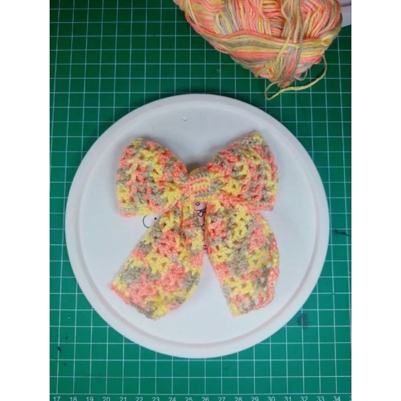 Jepit Rambut Anak Rajut || Pita Rambut Anak || lottiecollection