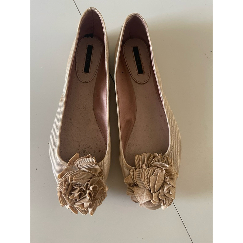 flat shoes zara preloved