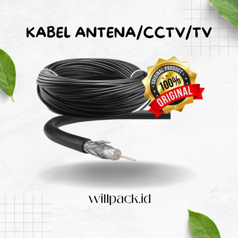 Kabel antena tv parabola cctv