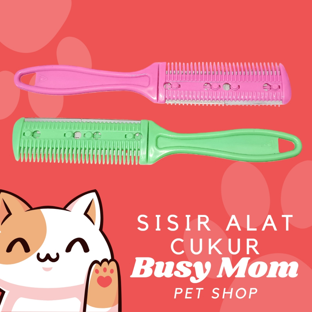 Sisir Razor Alat Cukur Bulu Anjing Kucing Hair Trimmer Grooming Potong