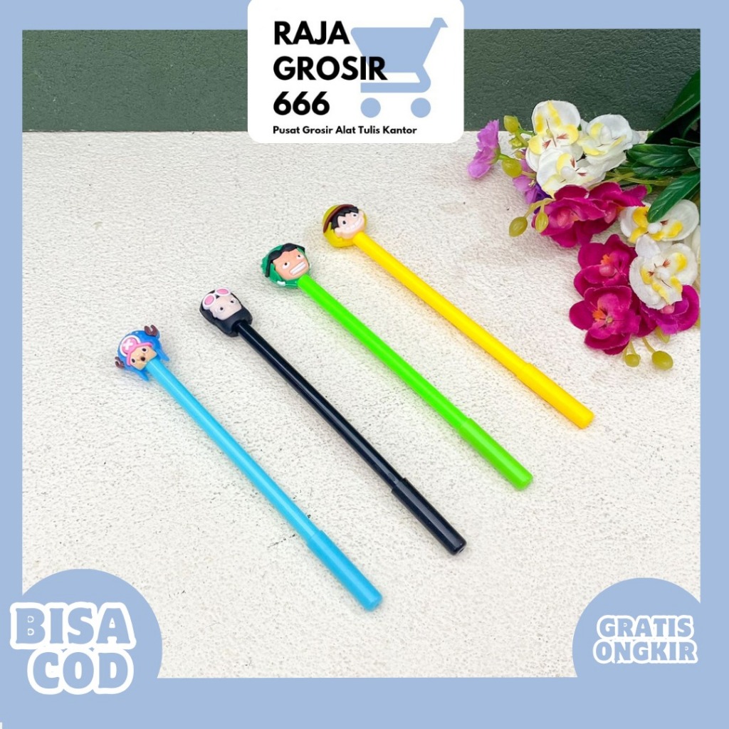

PULPEN GEL ANIME ONE PIECE PGK-1529 PENA LUCU IMUT KADO UNIK KOREA AESTHETIC COD