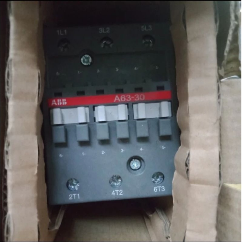 KONTAKTOR/CONTACTOR ABB A63-30-11 220V ORIGINAL ASLI