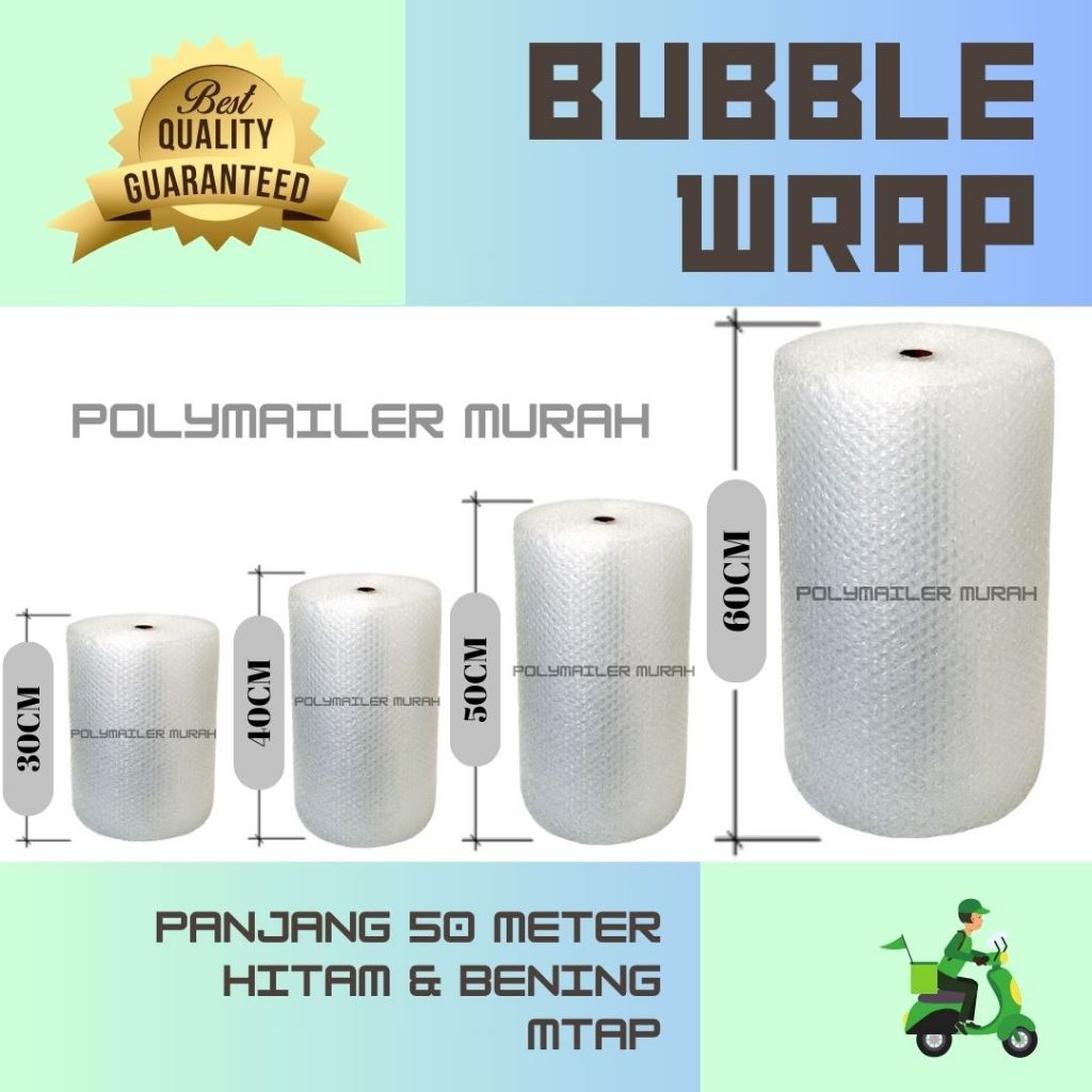 

MTAP Bubble wrap plastik pembungkus gulungan