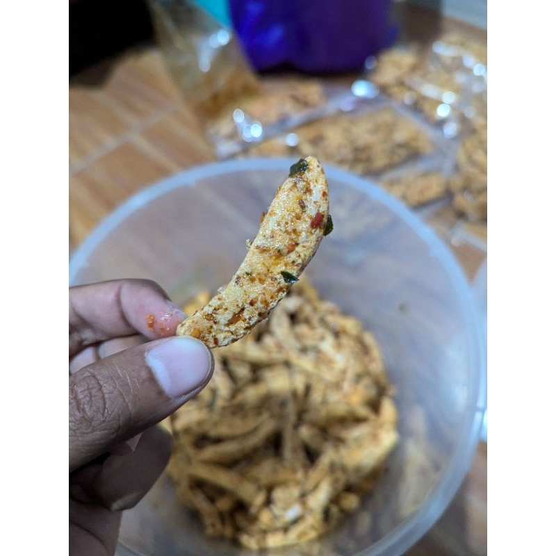 

Basreng Pedas Daun Jeruk 250gr