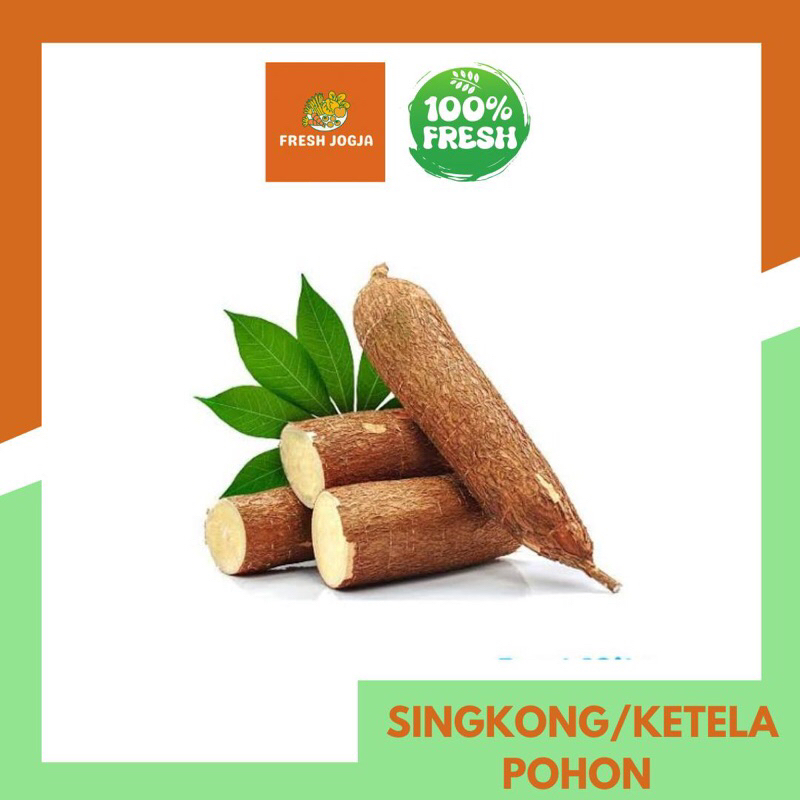 

Singkong / Ketela Pohon per Kg | Fresh Jogja