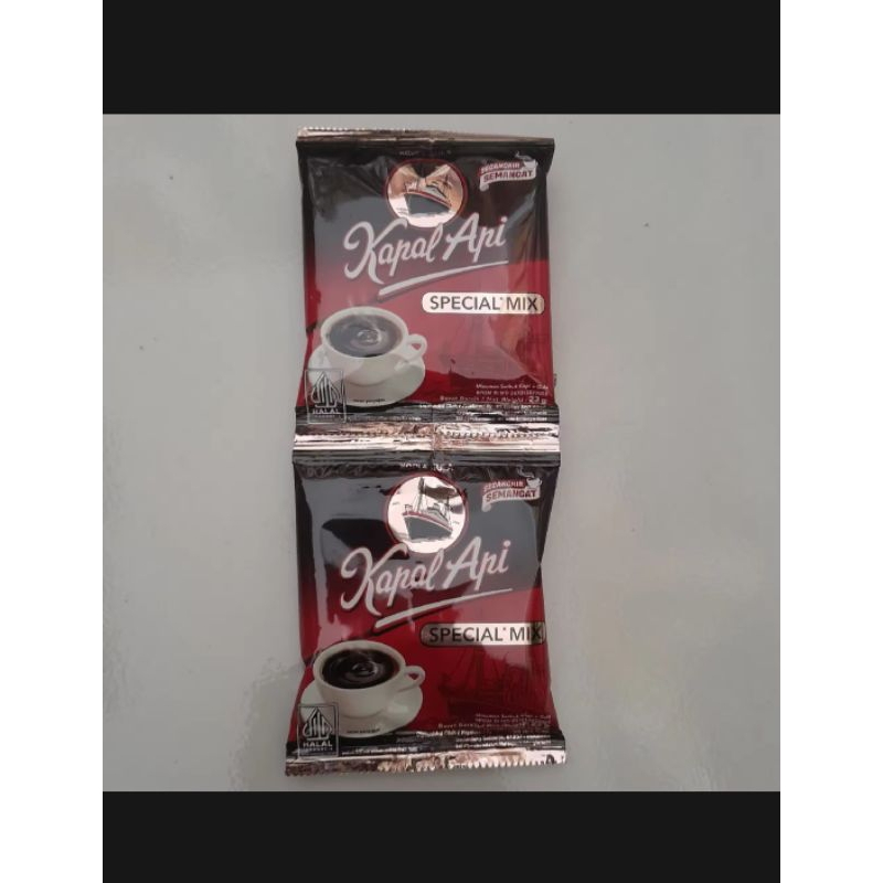 

kopi kapal api spesial mix 1 renceng 10 pcs