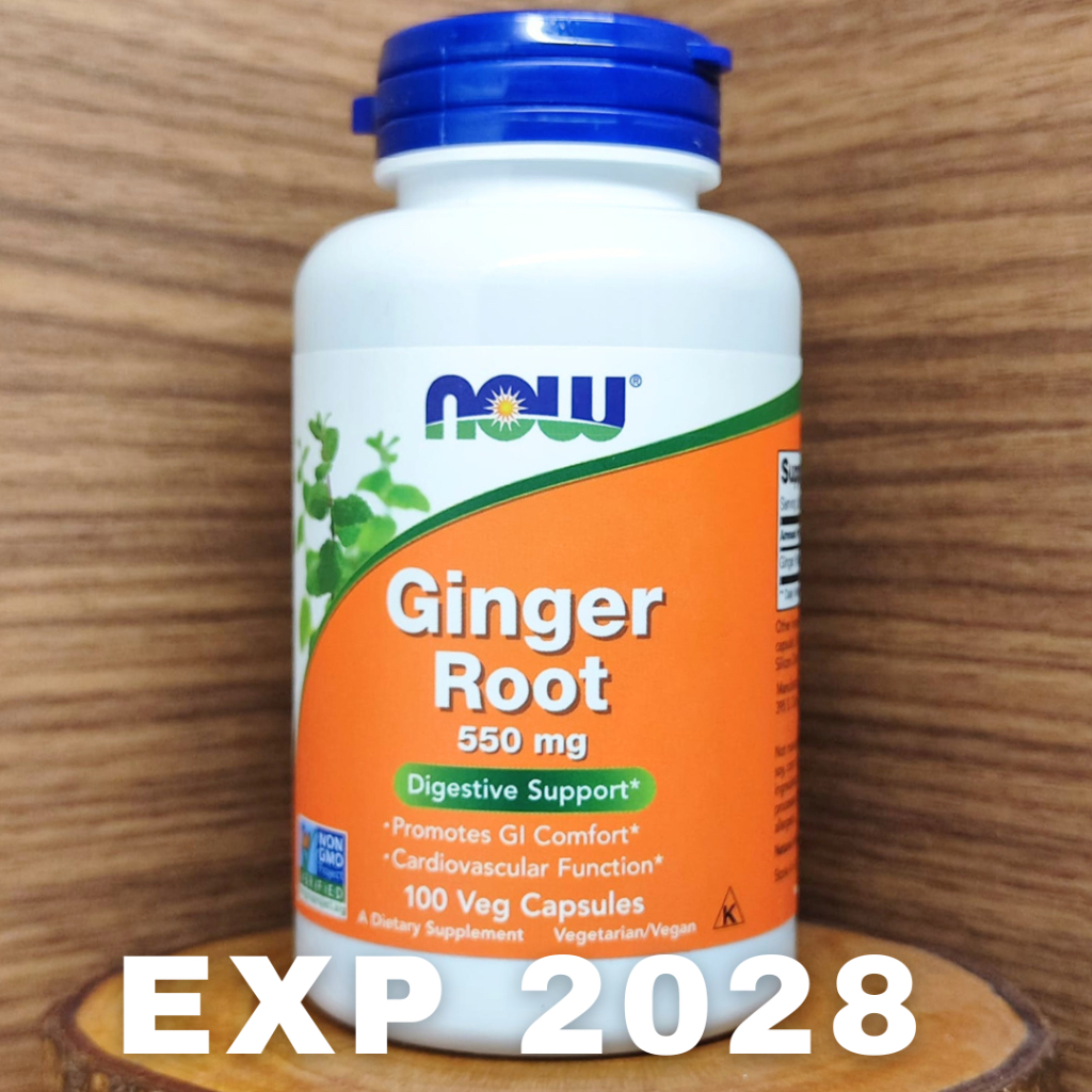 

Now Foods Ginger Root 550 mg 100 Veg Caps Now Food
