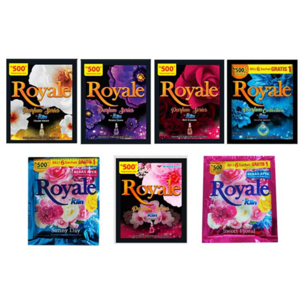 Royale Softener Sachet 13ml - Softener Hijab Sachet 13ml - Pewangi - SACHET 1PCS