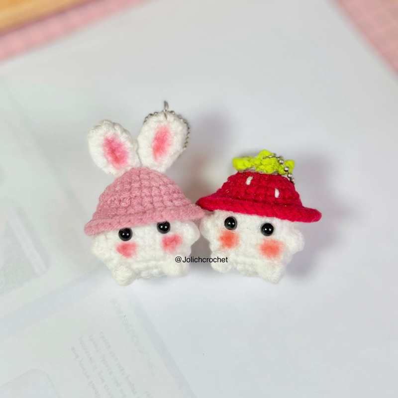 

Baby Mushroom Keychain