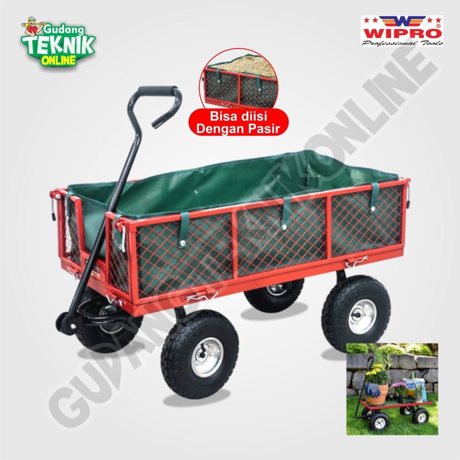 WIPRO HTL500 Troli Pengangkut Barang WIPRO HTL-500 / Gerobak Troli Trolley Barang 300kg Grobak HTL50