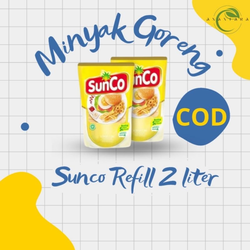 

Minyak Goreng Sunco 2liter Refill/ Minya Goreng Murni