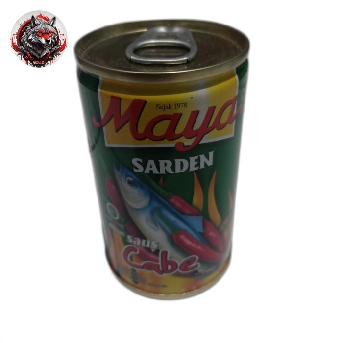 

sardines kaleng maya saus cabai 155gr