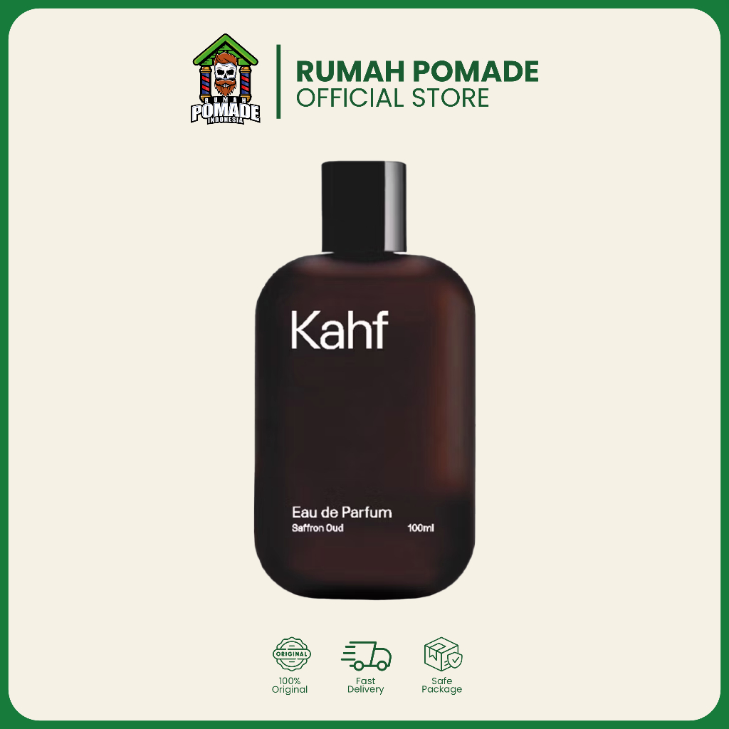 Kahf Saffron Oud Eau De Parfum 100 Ml - Parfum Pria Kahf Original